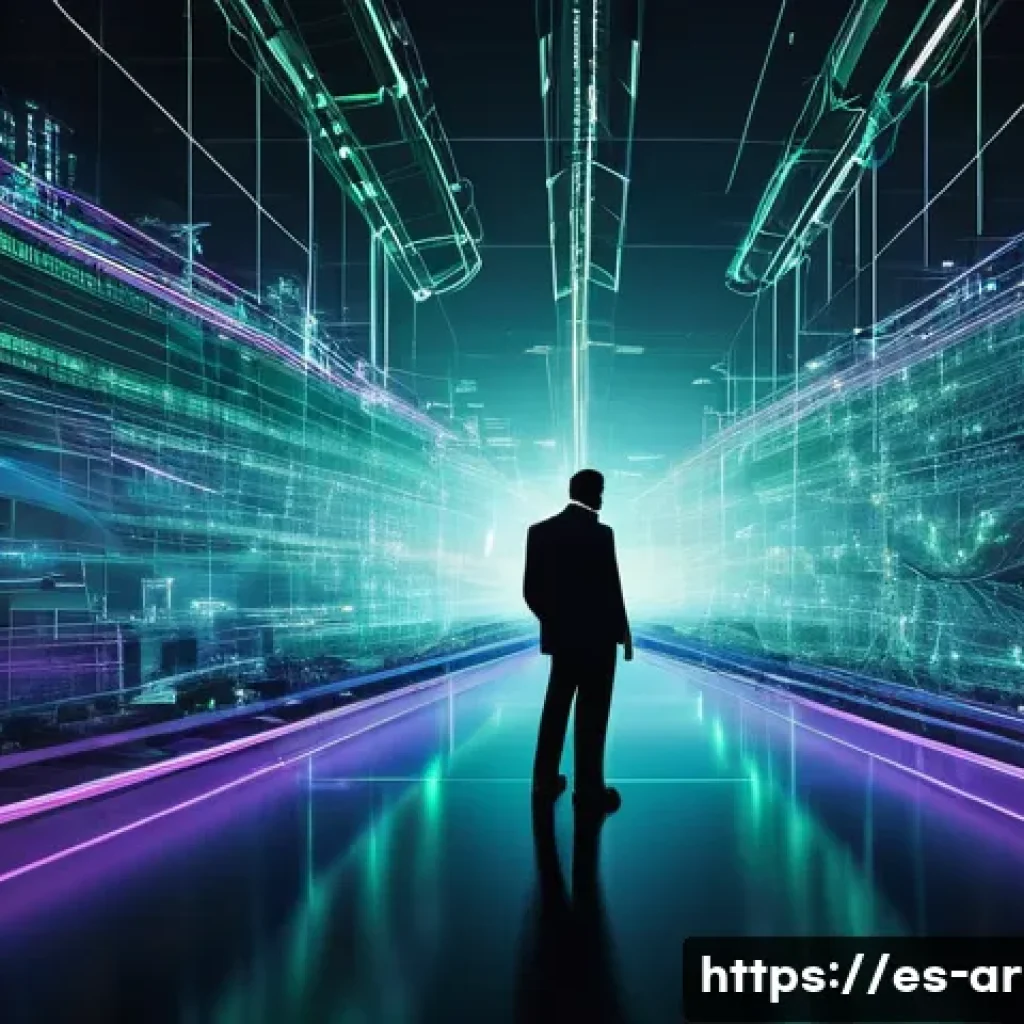 육군 사이버전 대응 전략 - **Prompt:** A visually striking, abstract representation of a complex cyberattack unfolding against ...